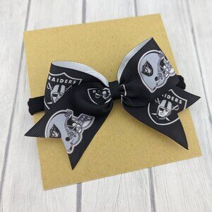 Raididers Baby Girl Headband, Football Baby Bows and Headband Baby Shower Gift